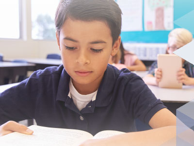 Dyslexia - Student at desk