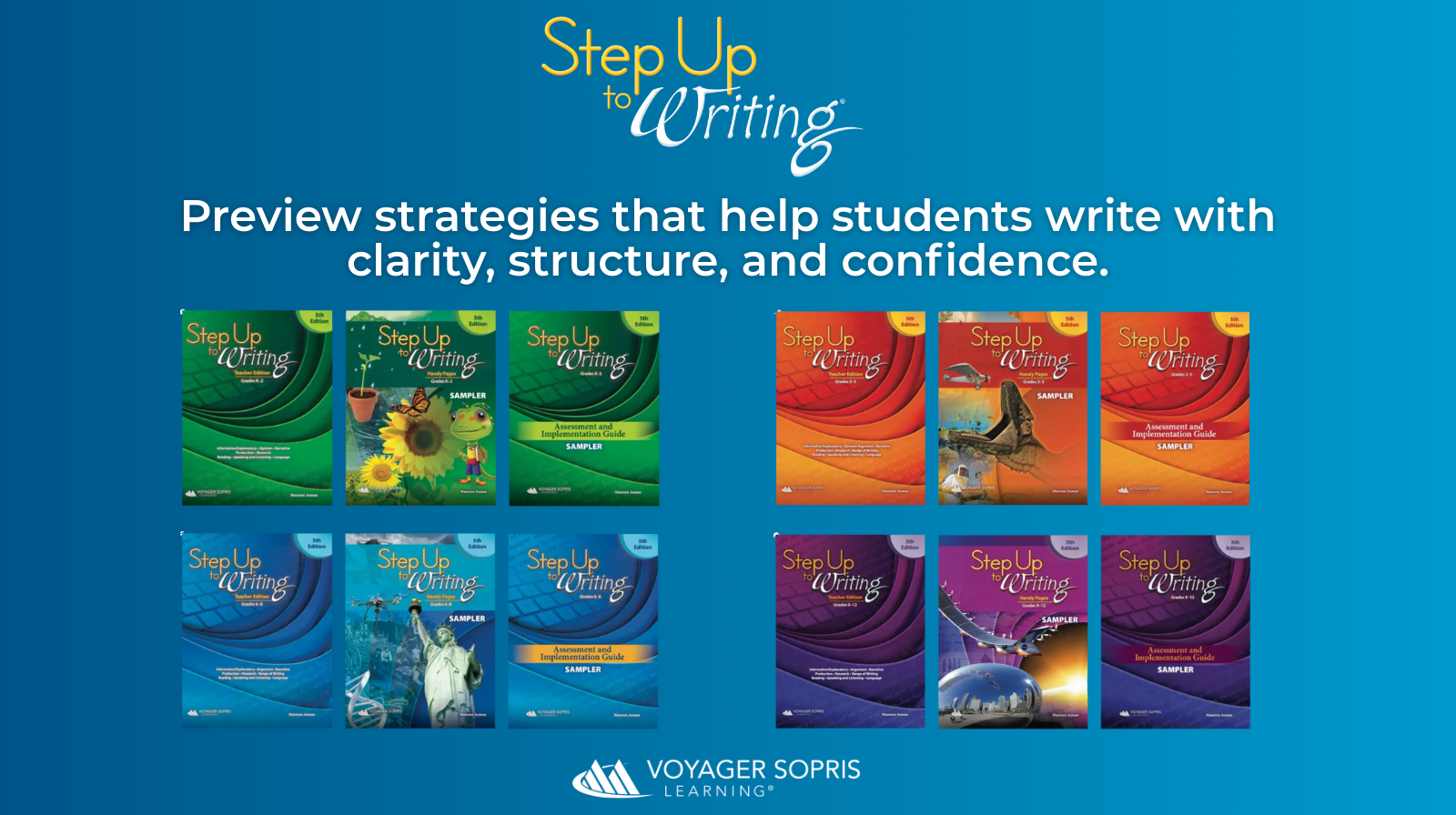 Step Up to Writing Samples