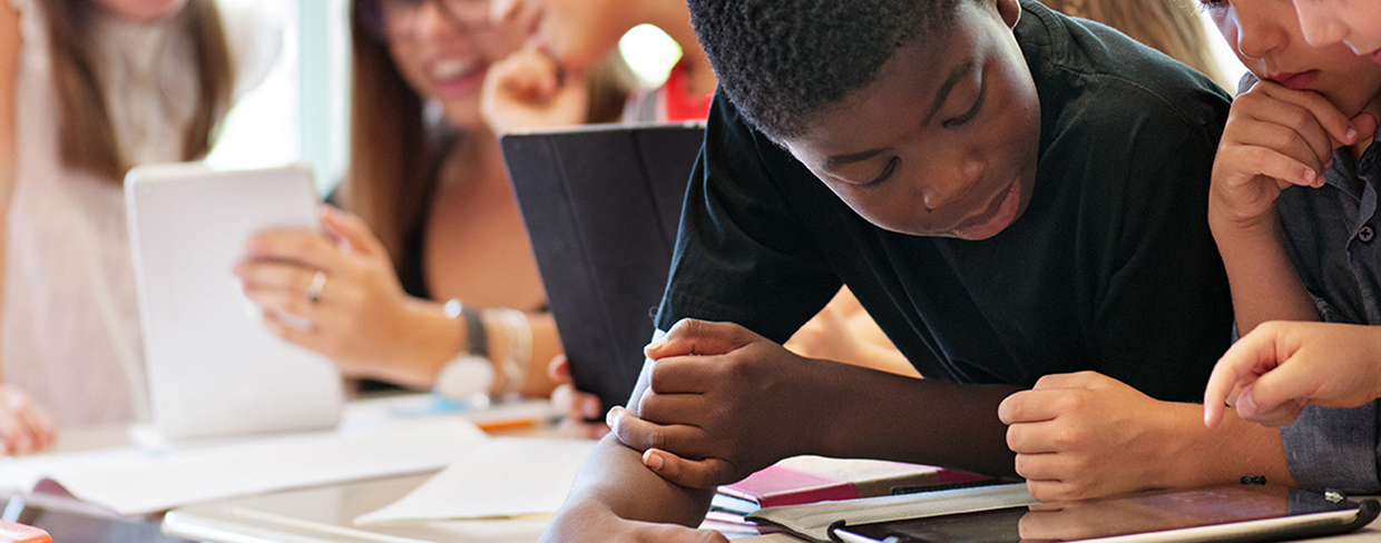 Students at desk