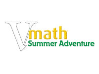 Vmath Summer Adventure Logo