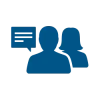 Icon of group talk