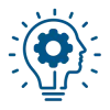 Icon of mind thinking